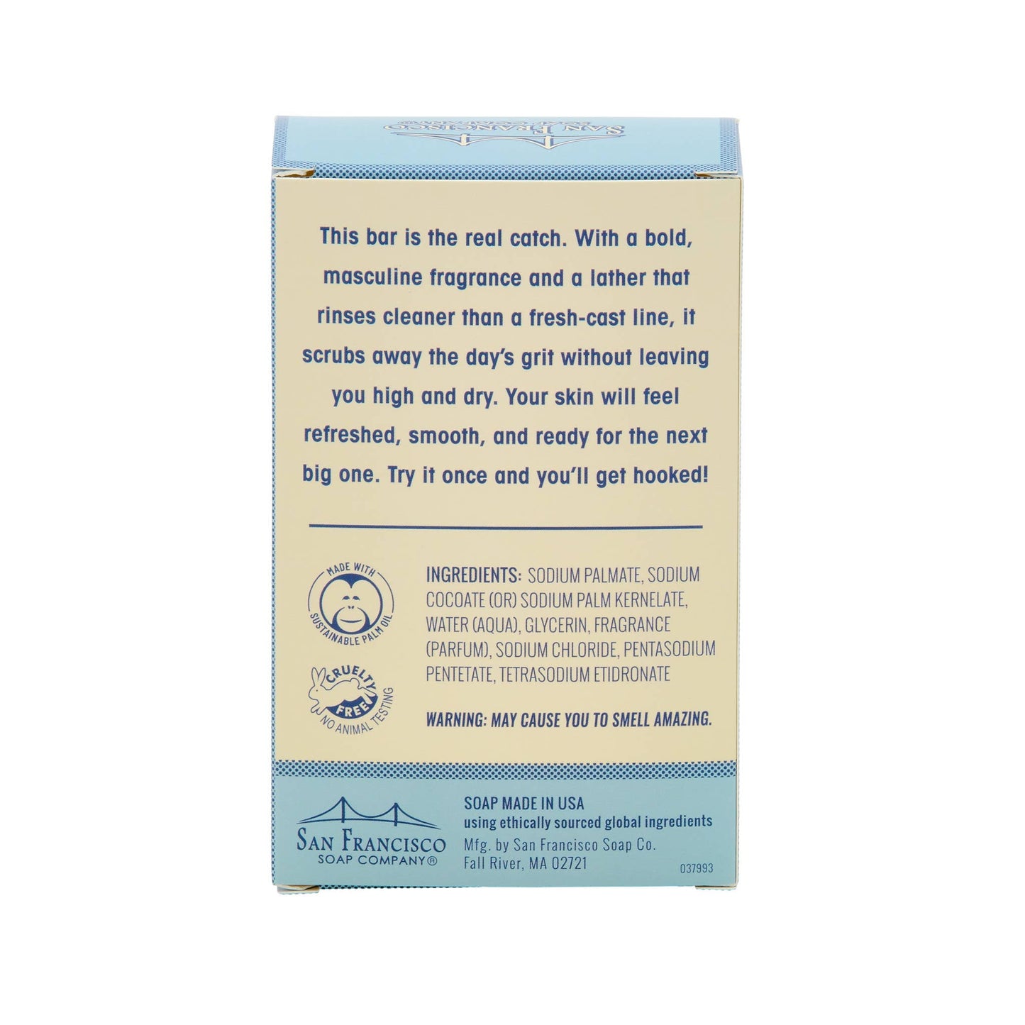 "I'd Rather Be Fishing" Freshwater Citrus Bar Soap