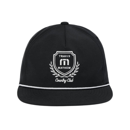 TravisMathew Black Local Favorite Hat