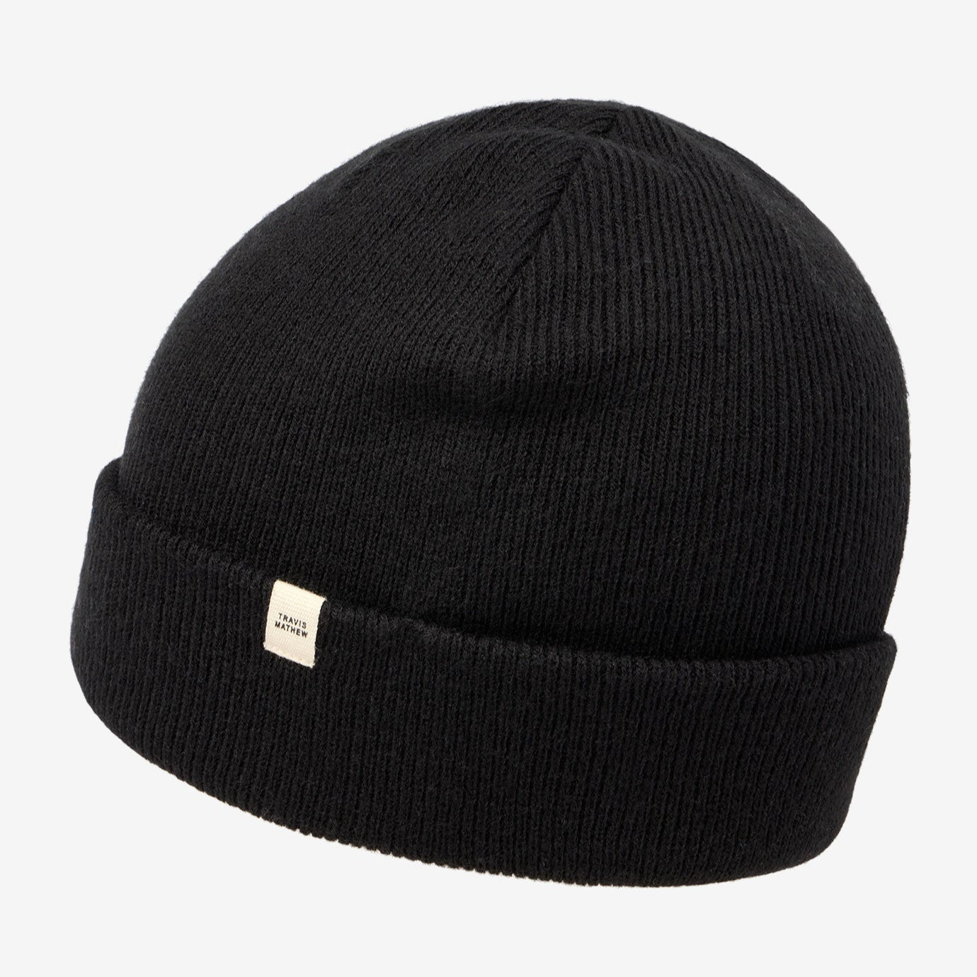 TravisMathew Black Cloud Beanie