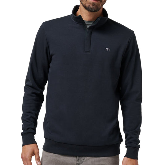 TravisMathew Black Cloud Quarter Zip