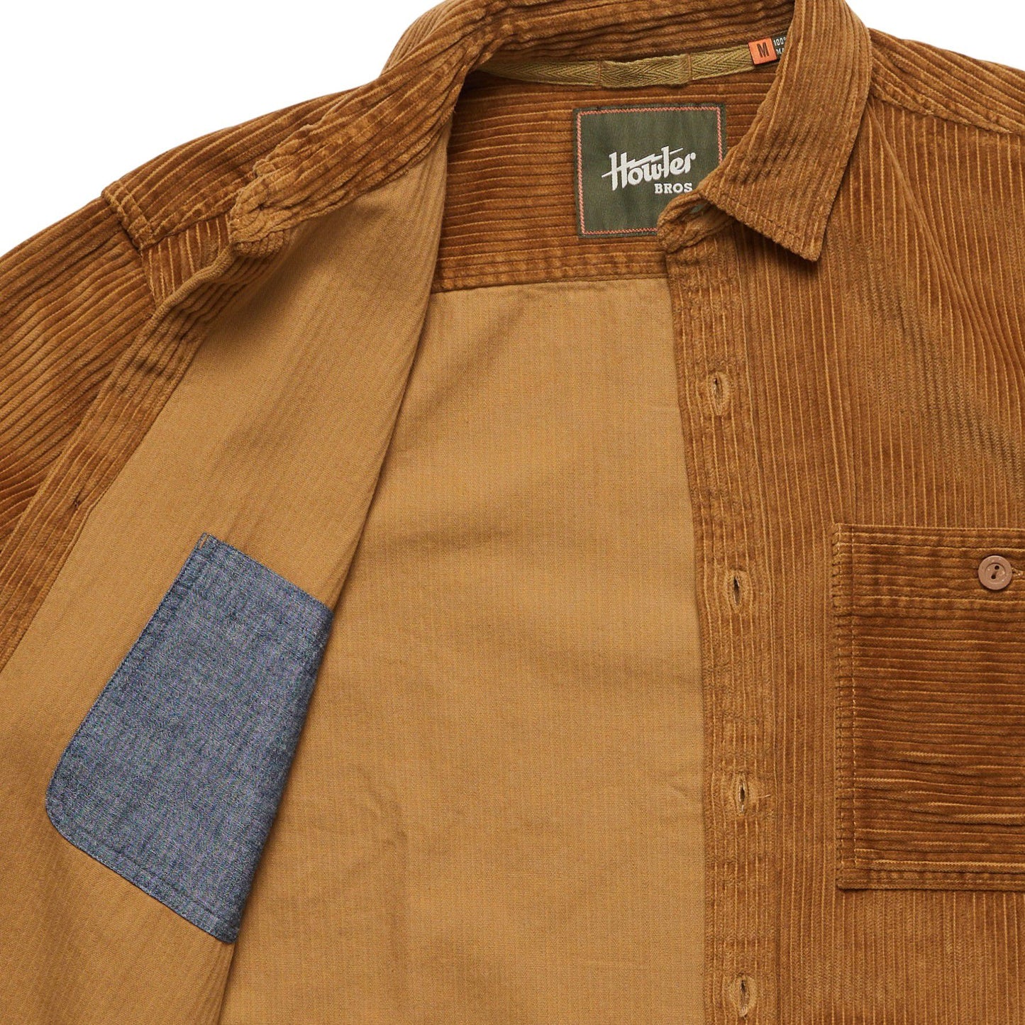 Howler Bros. Duck Brown Iquitos Overshirt