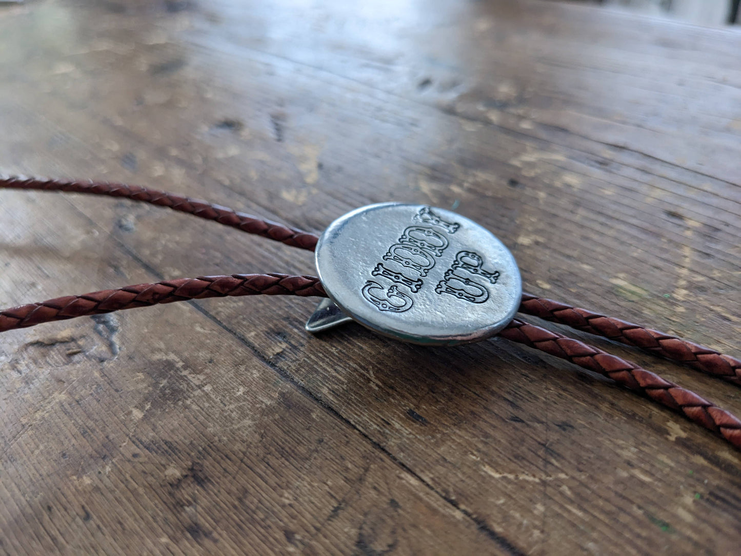 Giddy Up Bolo Tie necklace