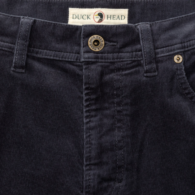 Holston Corduroy Five Pocket Pant in Ink Blue