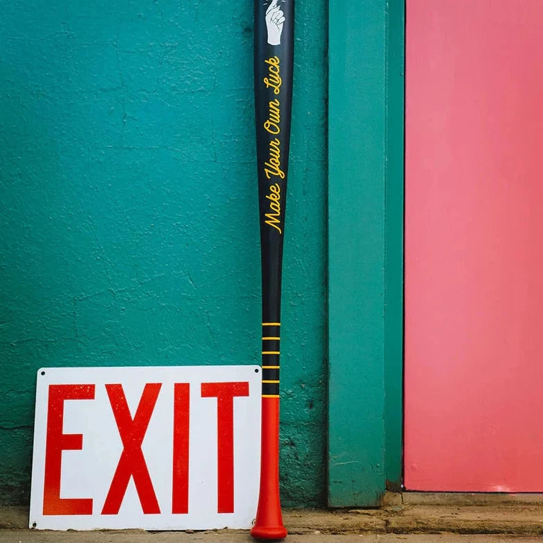Preorder: "Make Your Own Luck" Baseball Bat
