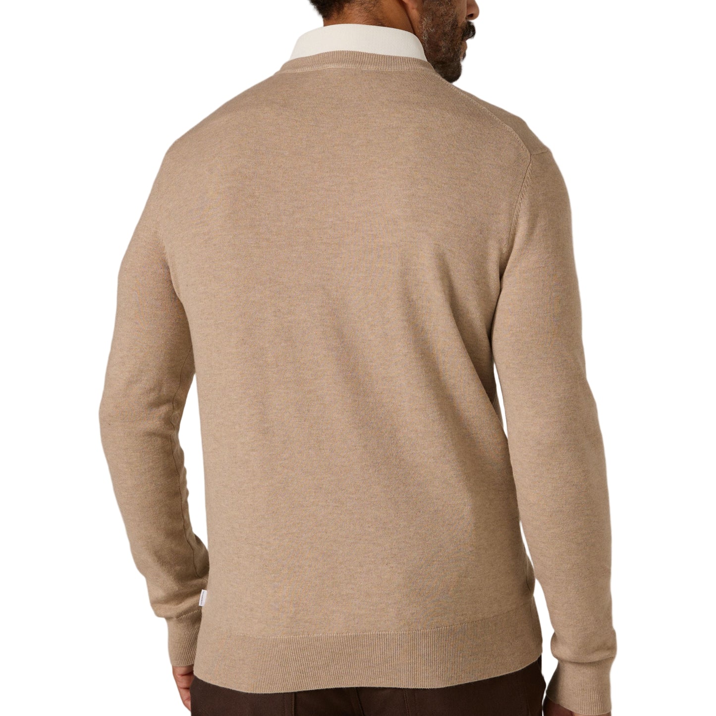 7 Diamonds Tan Alcott Crewneck Sweater