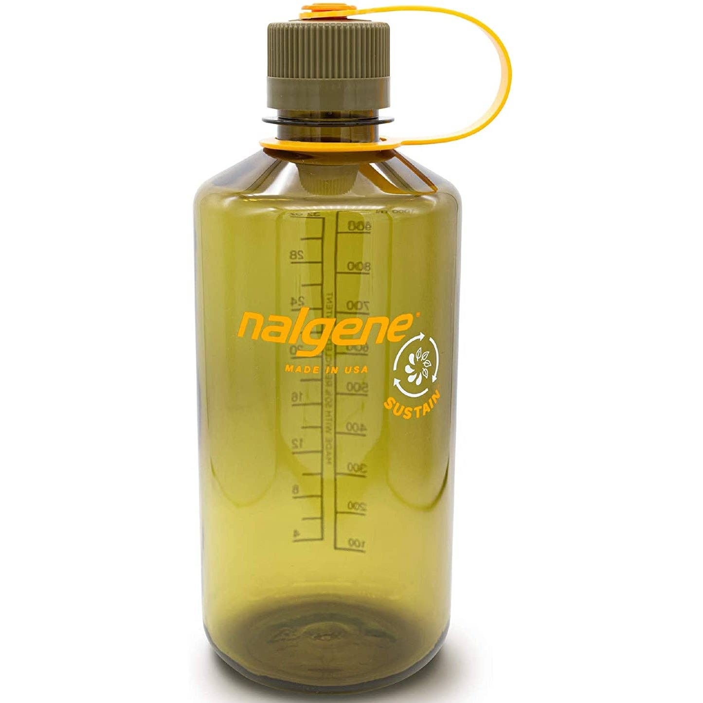 Nalgene 32oz Narrow Mouth Sustain Bottle - 50% Recycled