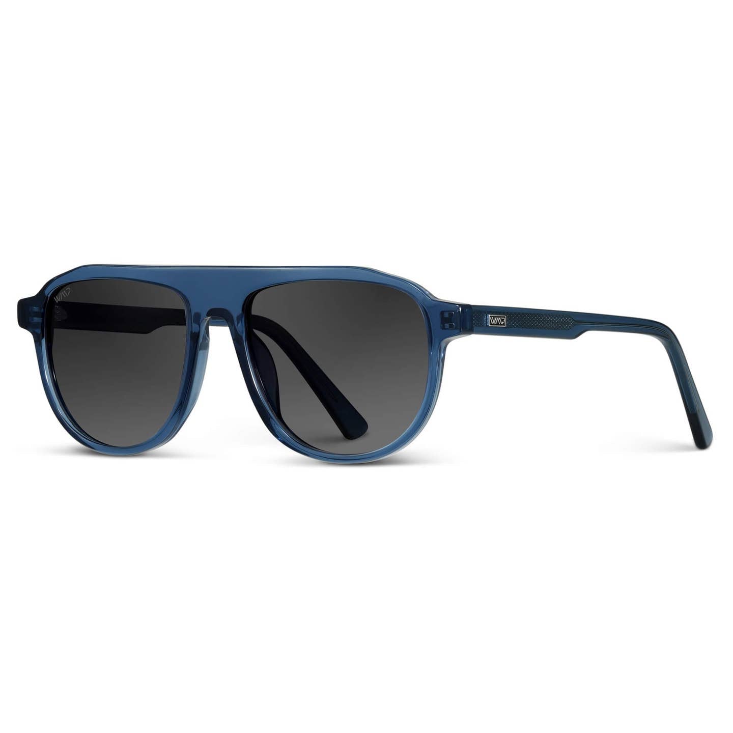 WMP Wyatt - Men's Polarized Flat-Top Aviator Sunglasses