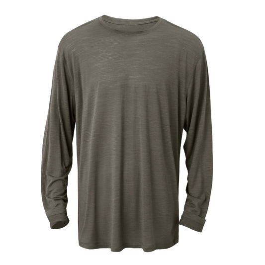 The Crafted Stag Supply Smoky Olive Merino Long Sleeve