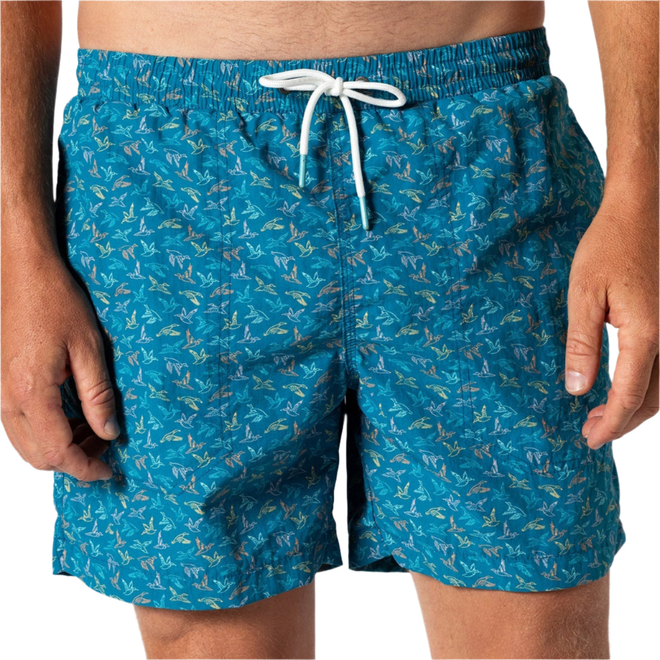 Duck Head Sail Blue Sailport Swim Short