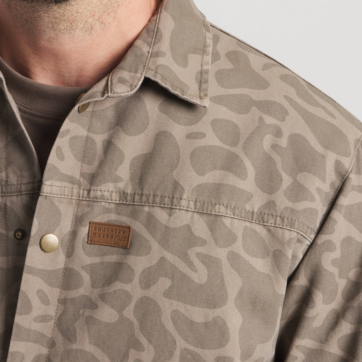 Southern Marsh Camo Bishop Rugged Canvas Jacket