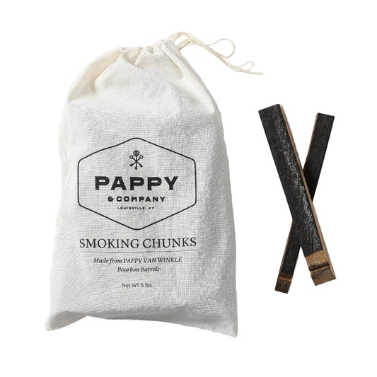 Pappy & Co. Bourbon Barrel Smoking Chunks