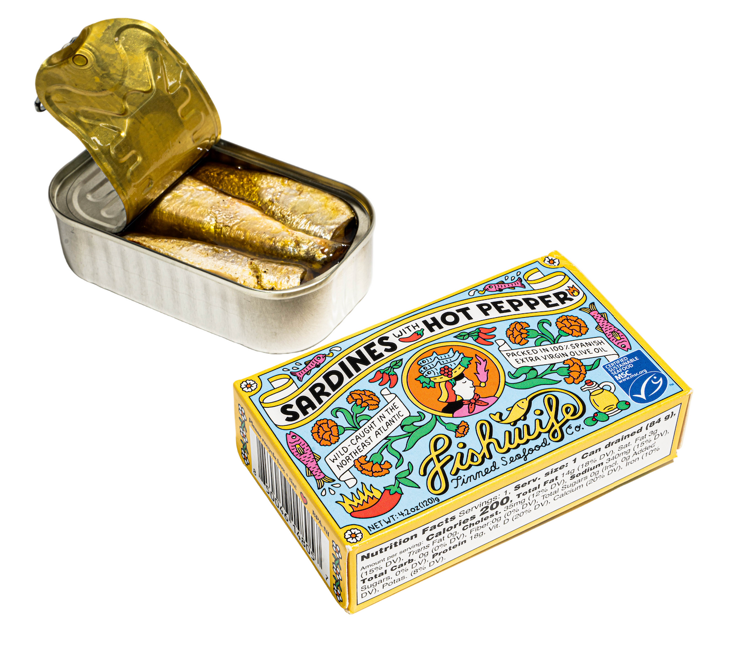 Sardines with Hot Pepper