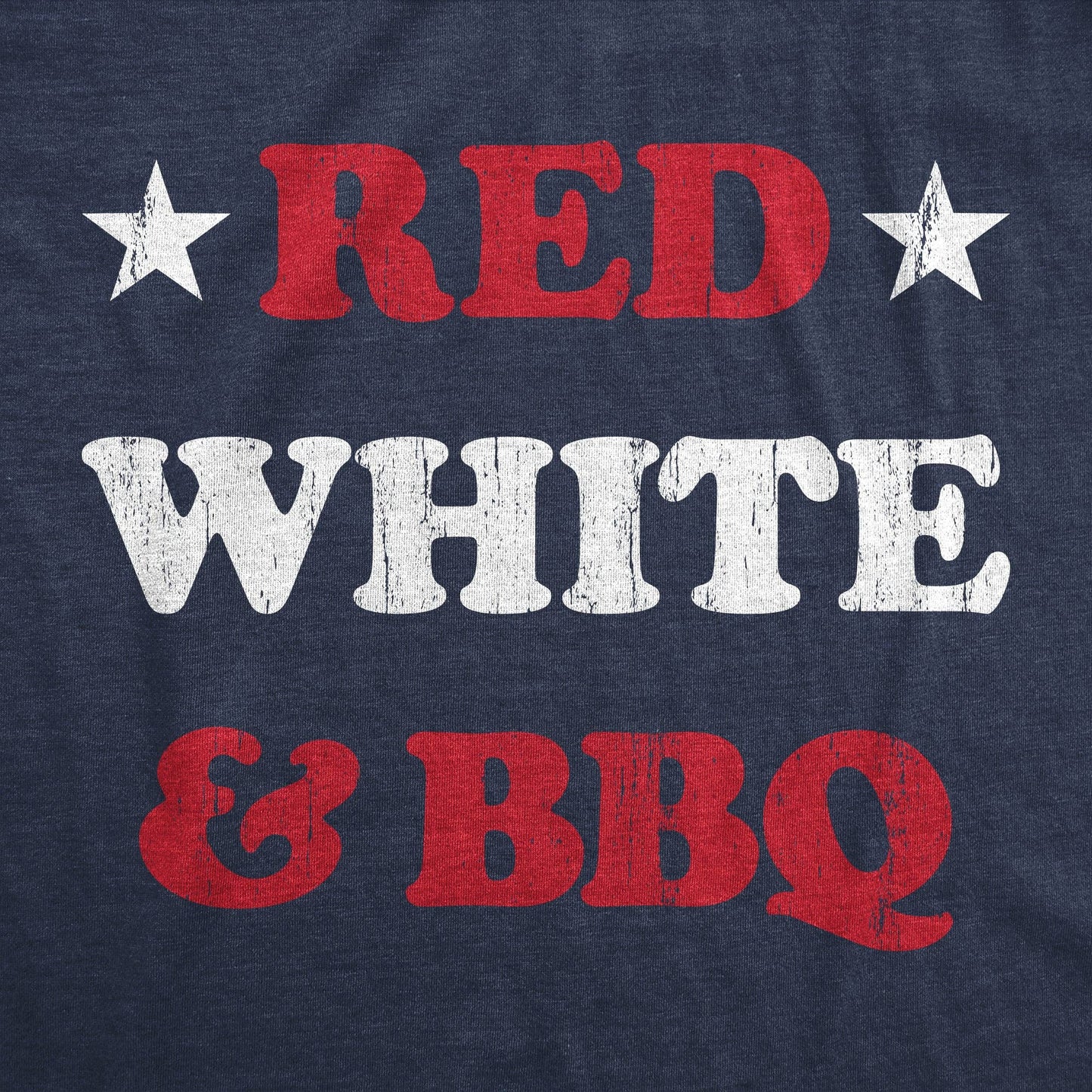 Red White And BBQ Tee