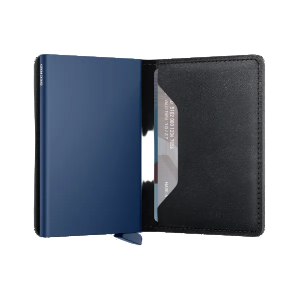 Secrid Black Navy Slimwallet