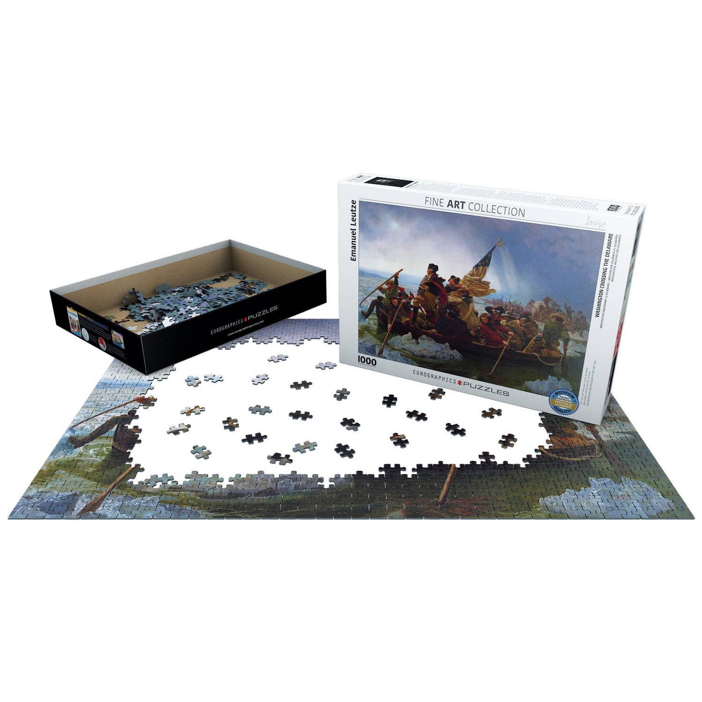 Washington Crossing the Delaware 1000 Piece Puzzle