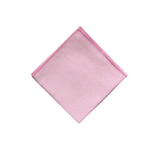 Tickled Pink Cotton Pocket Square