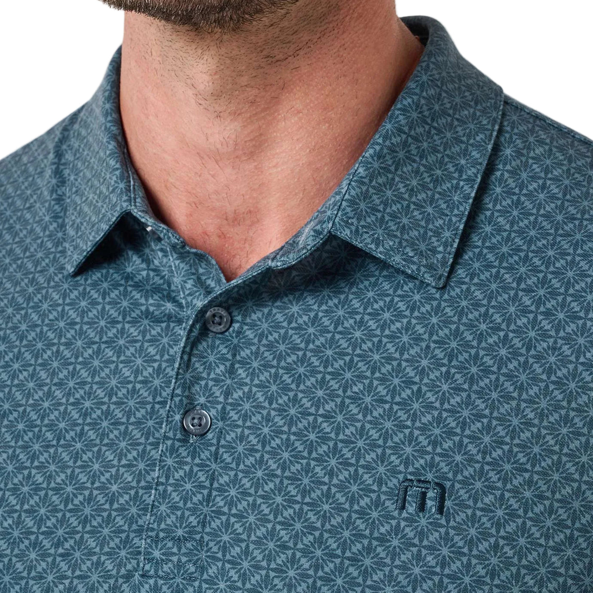 TravisMathew Aegean Featherweight Flair Polo