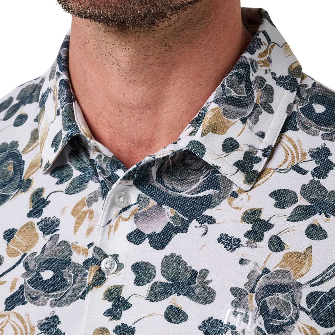 TravisMathew White Featherweight Villa Polo