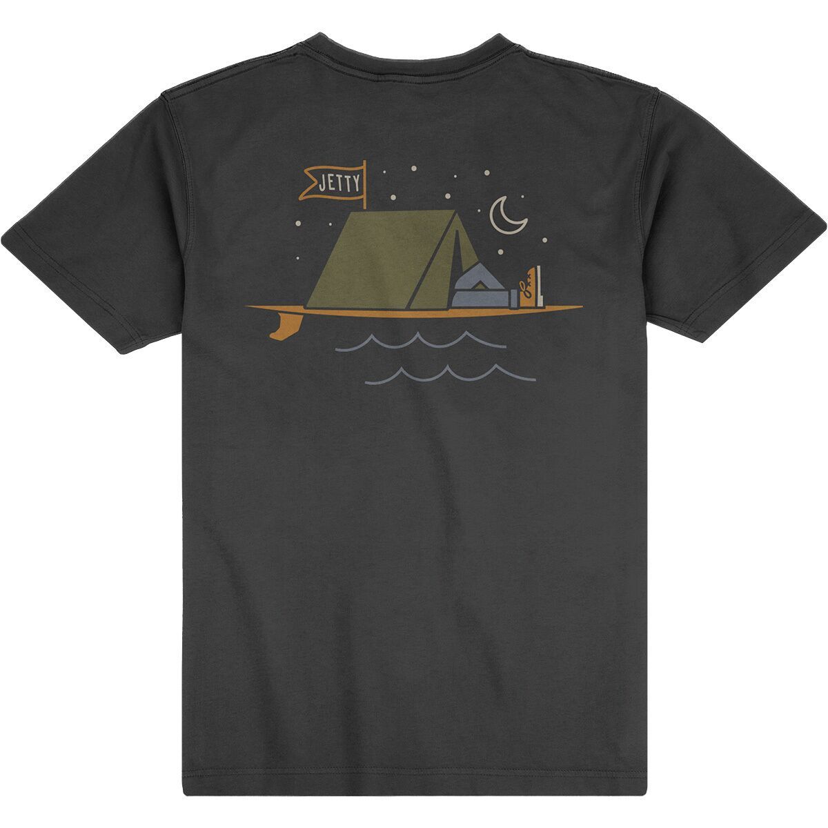 Jetty Black Drifter Tee