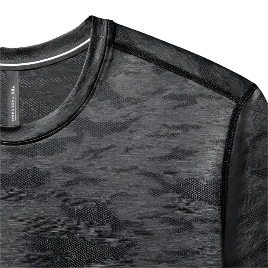 Ten Thousand Black Camoknit Shirt