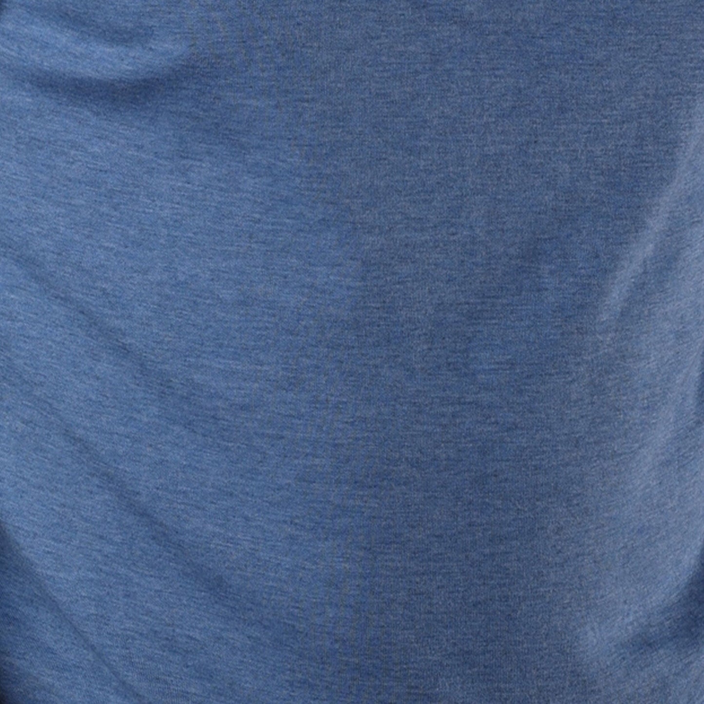 Collars & Co. Medium Blue Heather Cloud Cotton Quarter Zip
