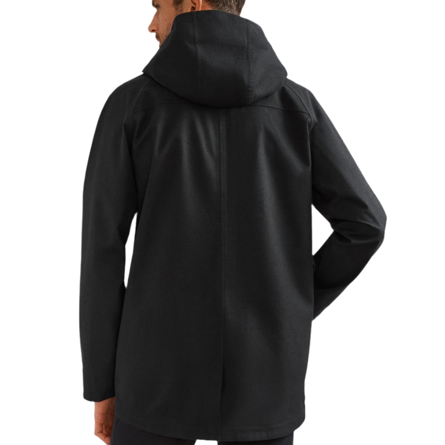 Rhone Black Commuter Field Coat