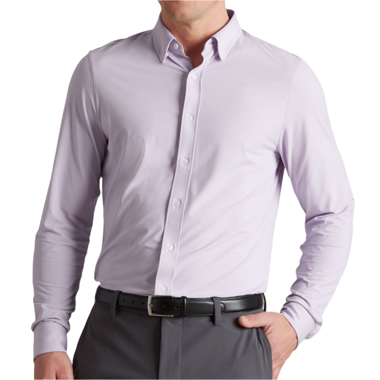Rhone Lavender Dusk Commuter Shirt