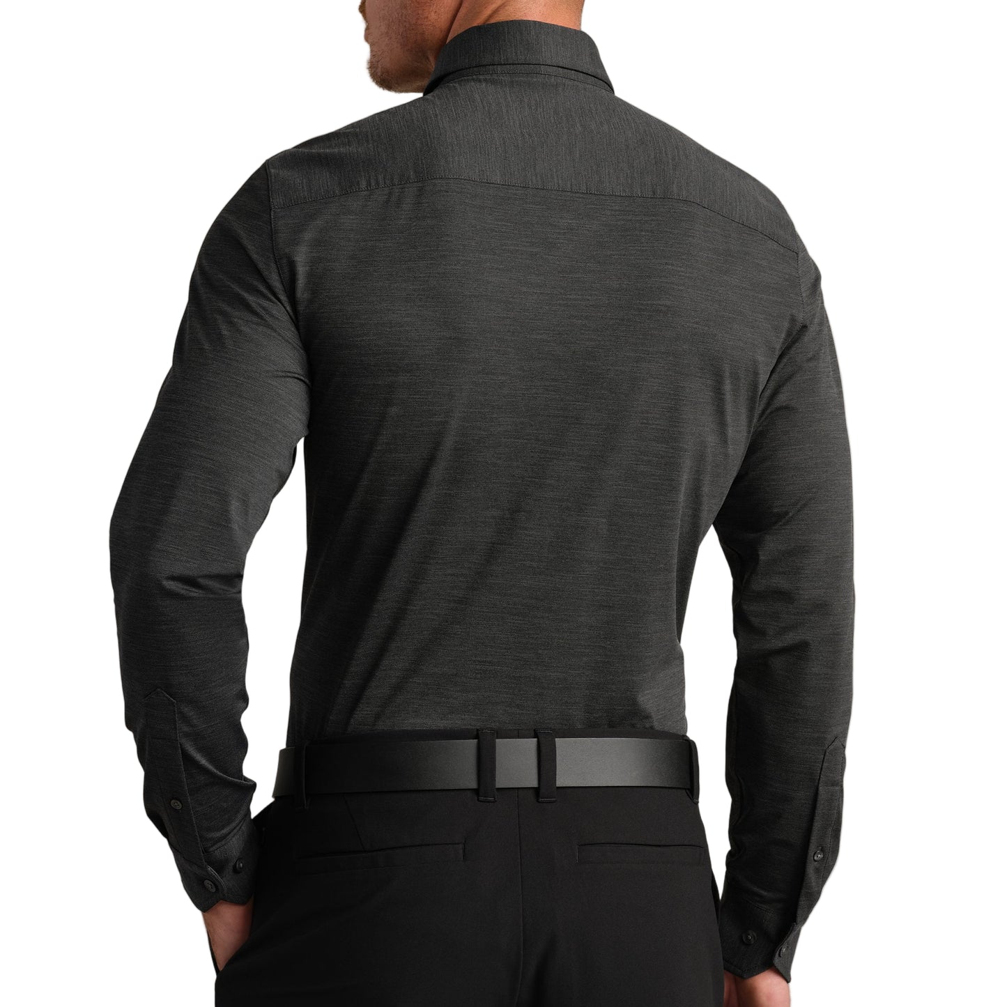 Rhone Iron Oxford Semi Spread Collar Commuter Shirt