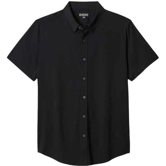 Rhone Black Commuter Short Sleeve Shirt