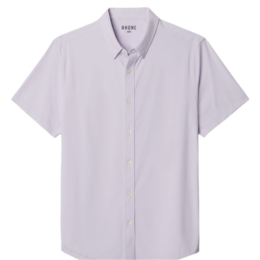 Rhone Lavender Dusk Short Sleeve Commuter Shirt