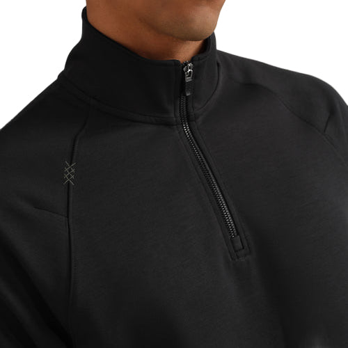 Rhone Black DreamState 1/4 Zip