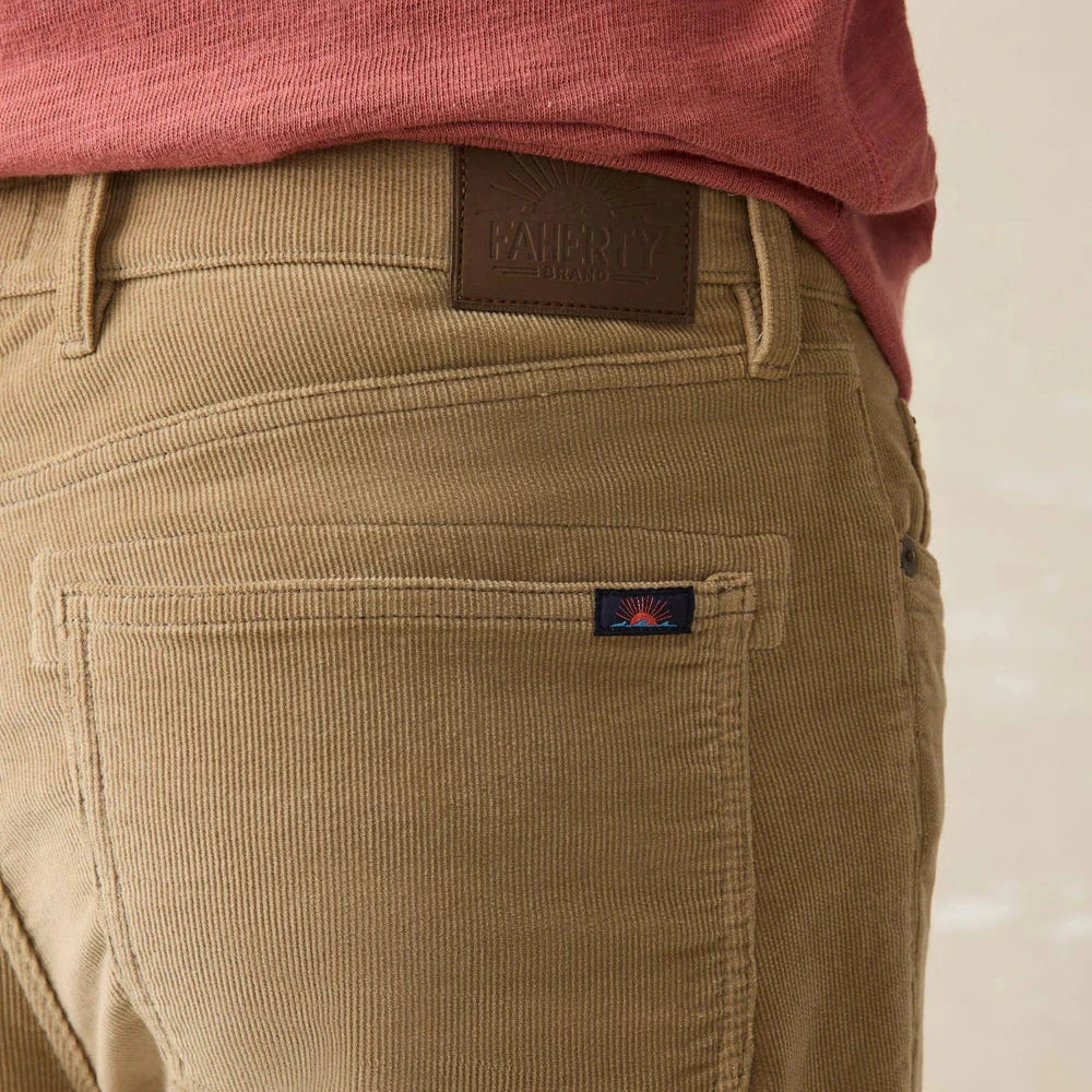 Faherty Stretch Terry Corduroy 5-Pocket Pant