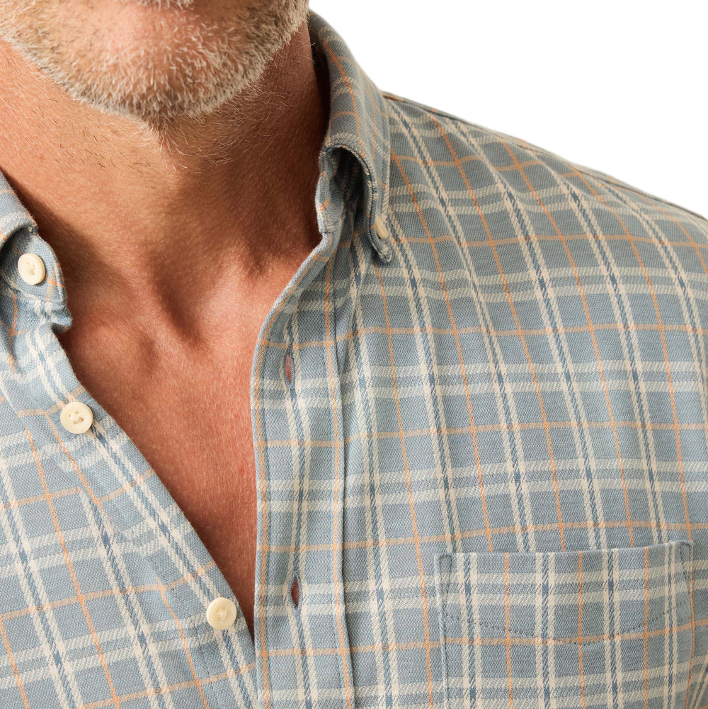 Faherty Autumn Storm Coastline Knit Shirt