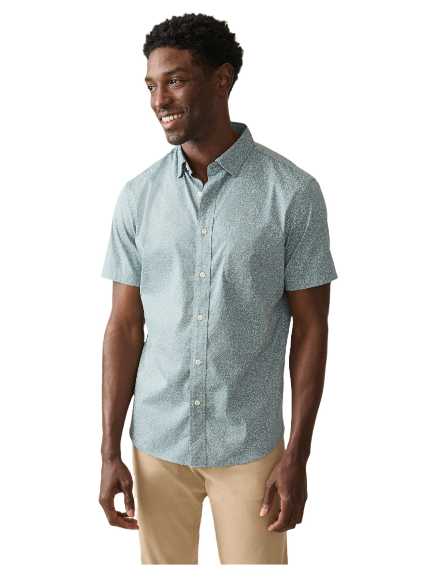 Faherty Horizon Bloom Movement Shirt
