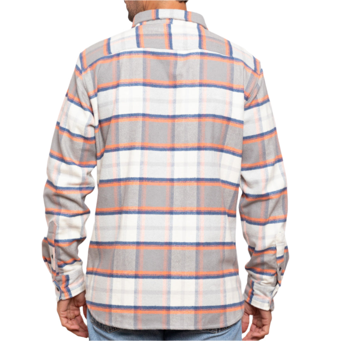 MuskOx Grand Flannel Salmon
