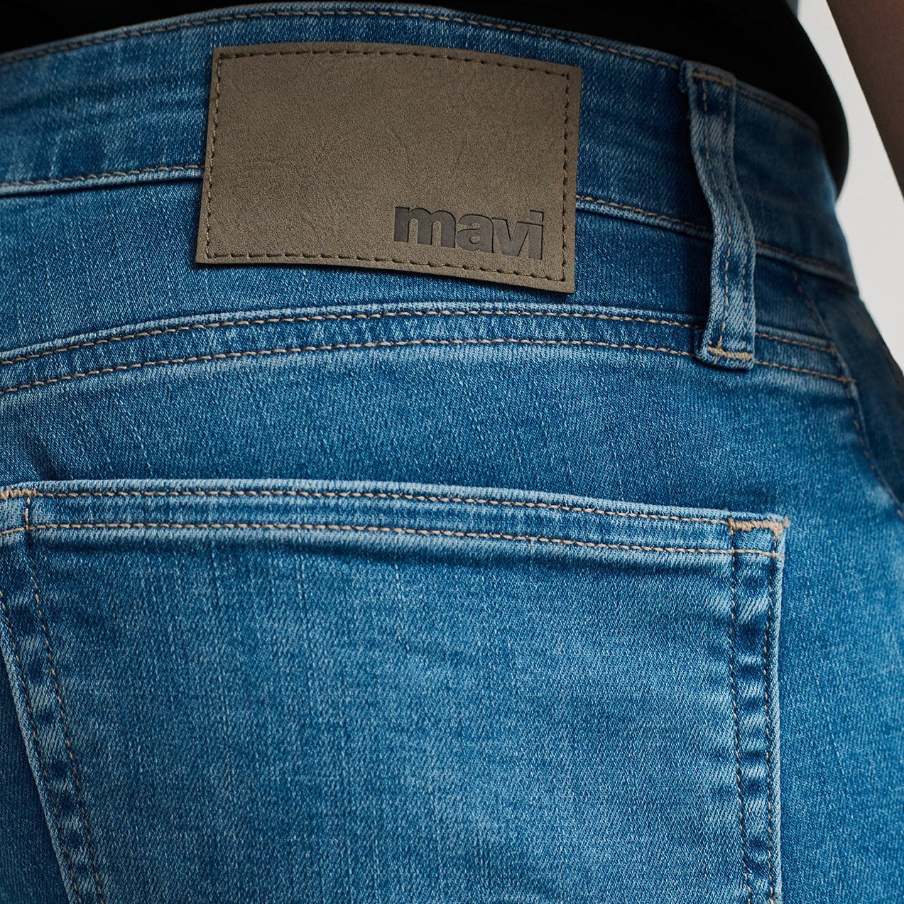 Mavi Feather Blue Zach Jeans