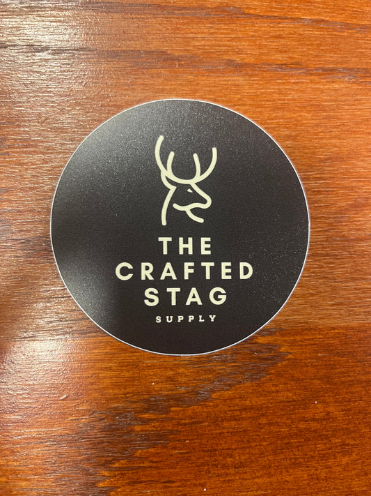 The Crafted Stag Supply Sticker