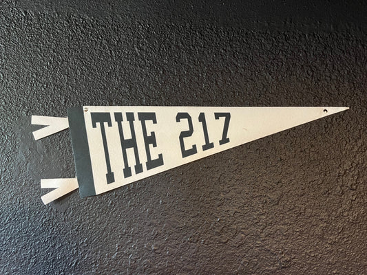 "The 217" Varsity Felt Pennant