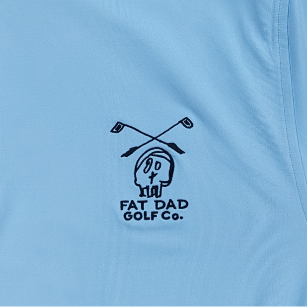 Fat Dad Golf Co. Blue Clubhouse Quarter Zip