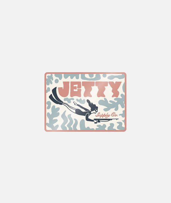 Jetty Freedive Sticker