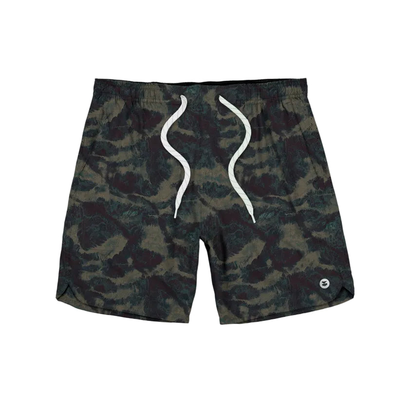 Jetty Olive Coaster Gym Short