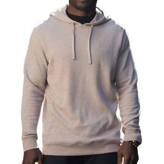 TravisMathew Oxford Tan Cloud Waffle Hoodie