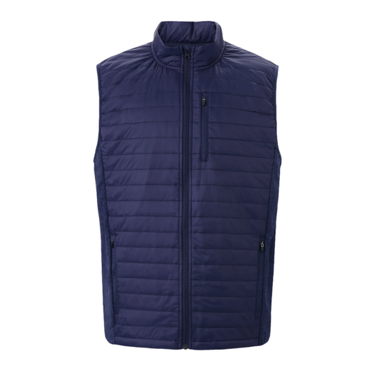 The Crafted Stag Supply Navy Down Vest