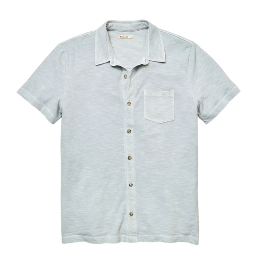 Marine Layer Grey Slub Button Down