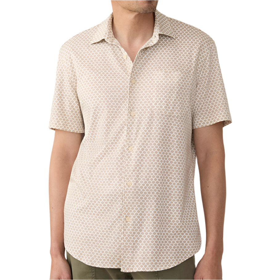 Faherty Island Sand Hermosa Shirt