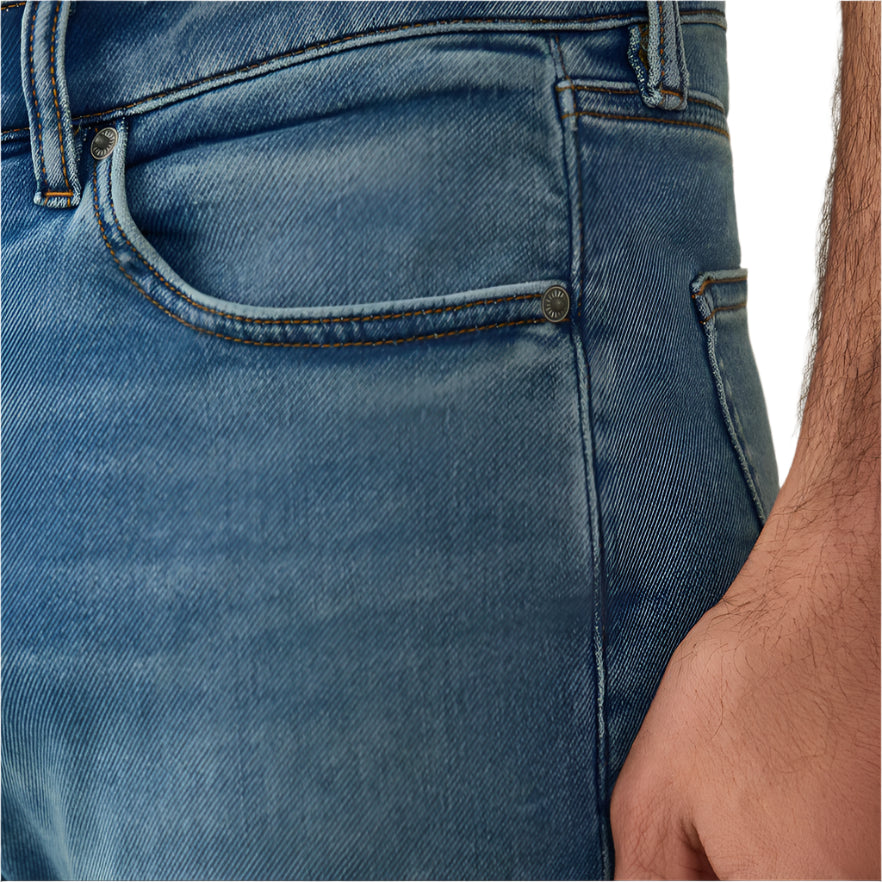 Faherty Stretch Terry Indigo 5 Pocket Pant