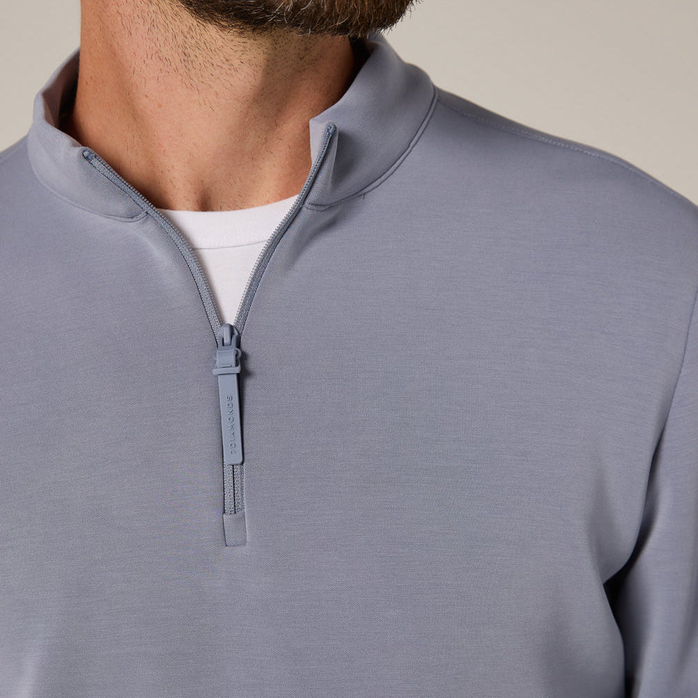 7 Diamonds Thundercloud REV Quarter Zip