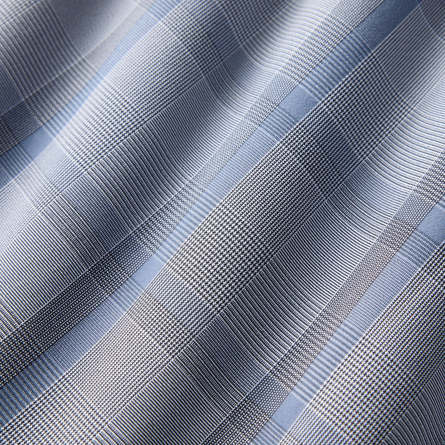 Rhone Vintage Indigo Herringbone Plaid State of Mind Shirt