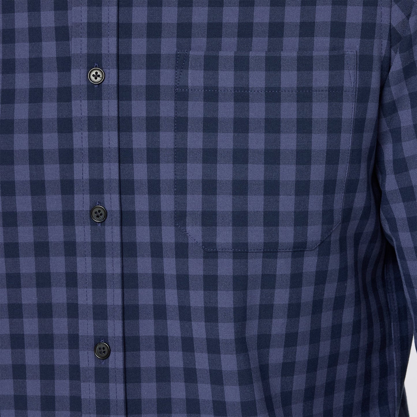 Mizzen+Main Navy Hayes Gingham City Flannel