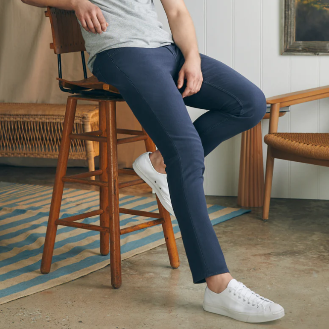 Faherty Stretch Terry 5 Pocket Pants